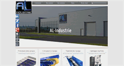 Desktop Screenshot of al-industrie.fr